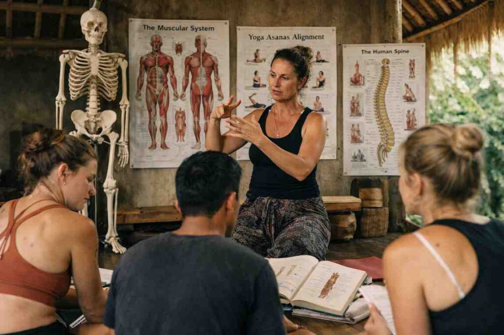 yoga teacher train in bali with ymb yoga school in bali with yoga alliance certification