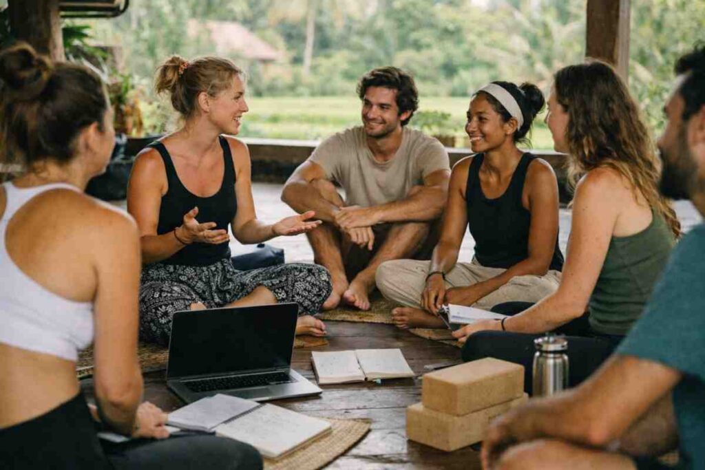 yoga teacher train in bali with ymb yoga school in bali with yoga alliance certification