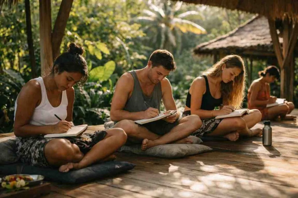 yoga teacher train in bali with ymb yoga school in bali with yoga alliance certification