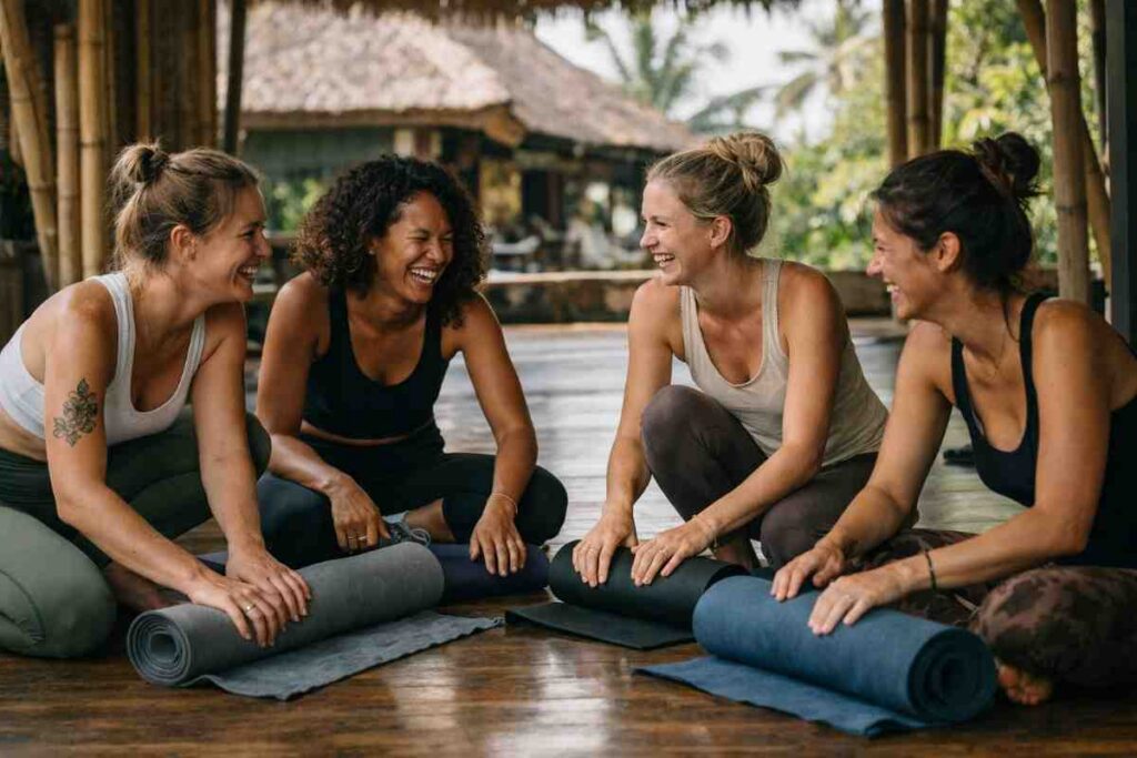 yoga teacher train in bali with ymb yoga school in bali with yoga alliance certification