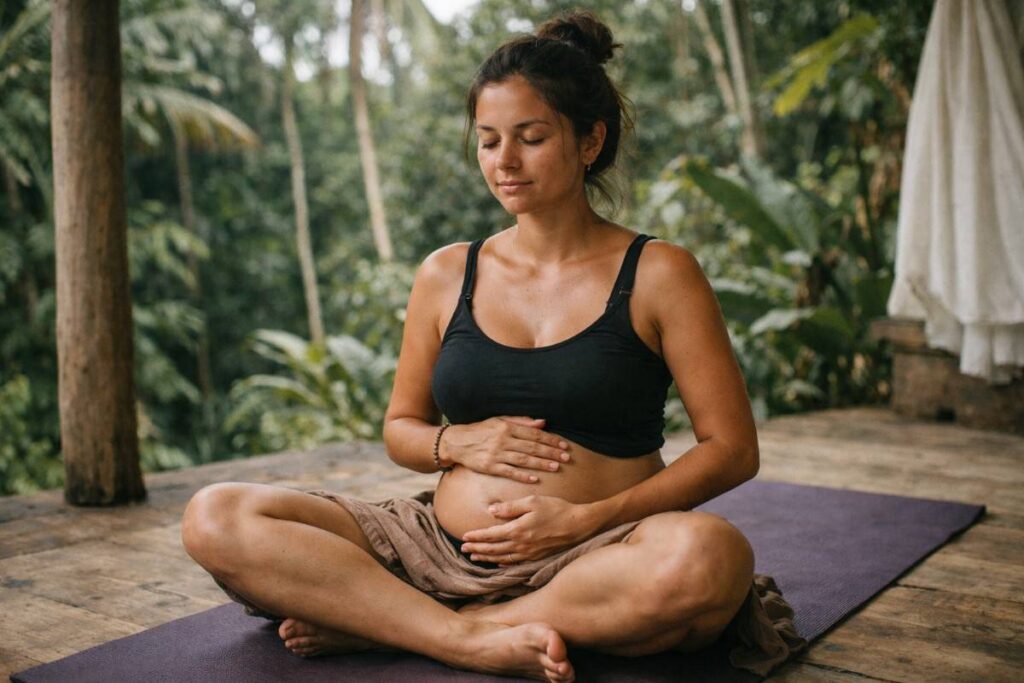 Pregnancy Yoga To Reduce Tummy