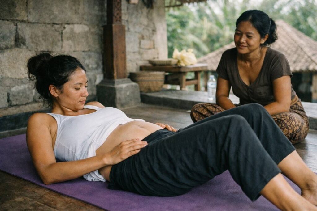 Pregnancy Yoga To Reduce Tummy