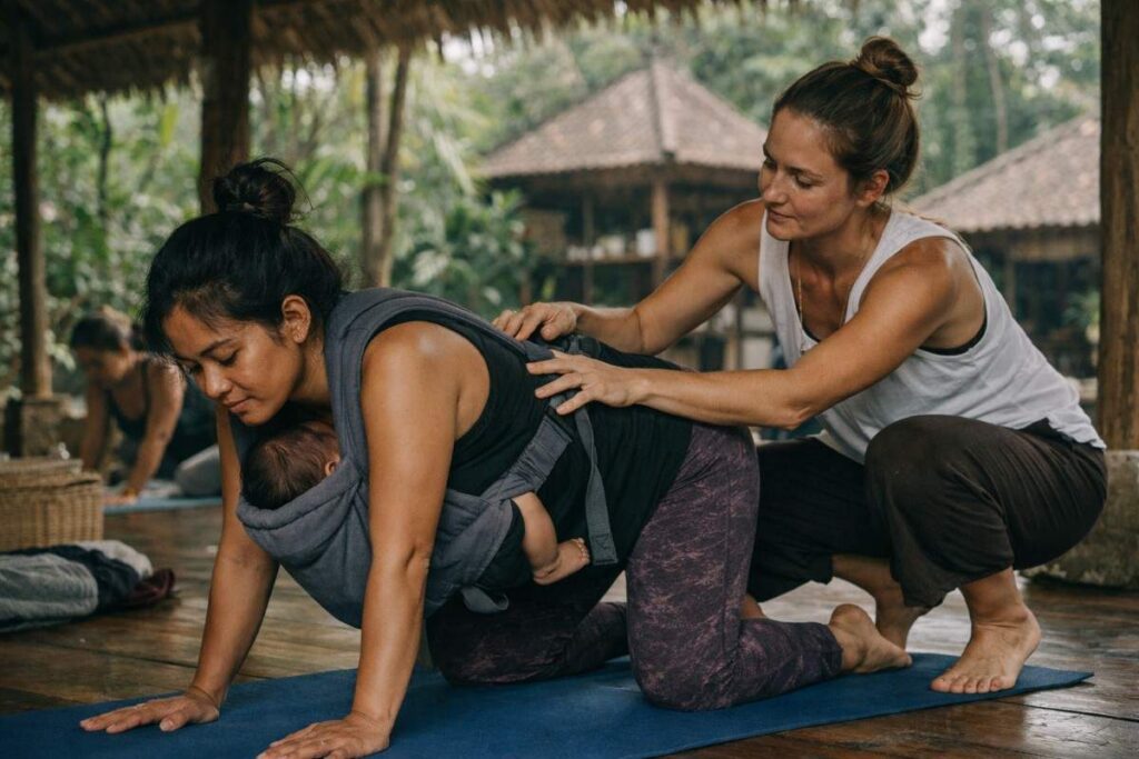 Pregnancy Yoga To Reduce Tummy