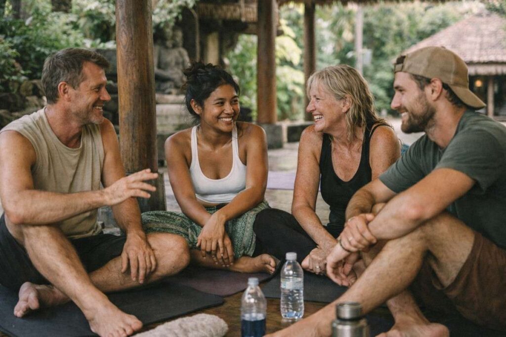 yoga teacher train in bali with ymb yoga school in bali with yoga alliance certification