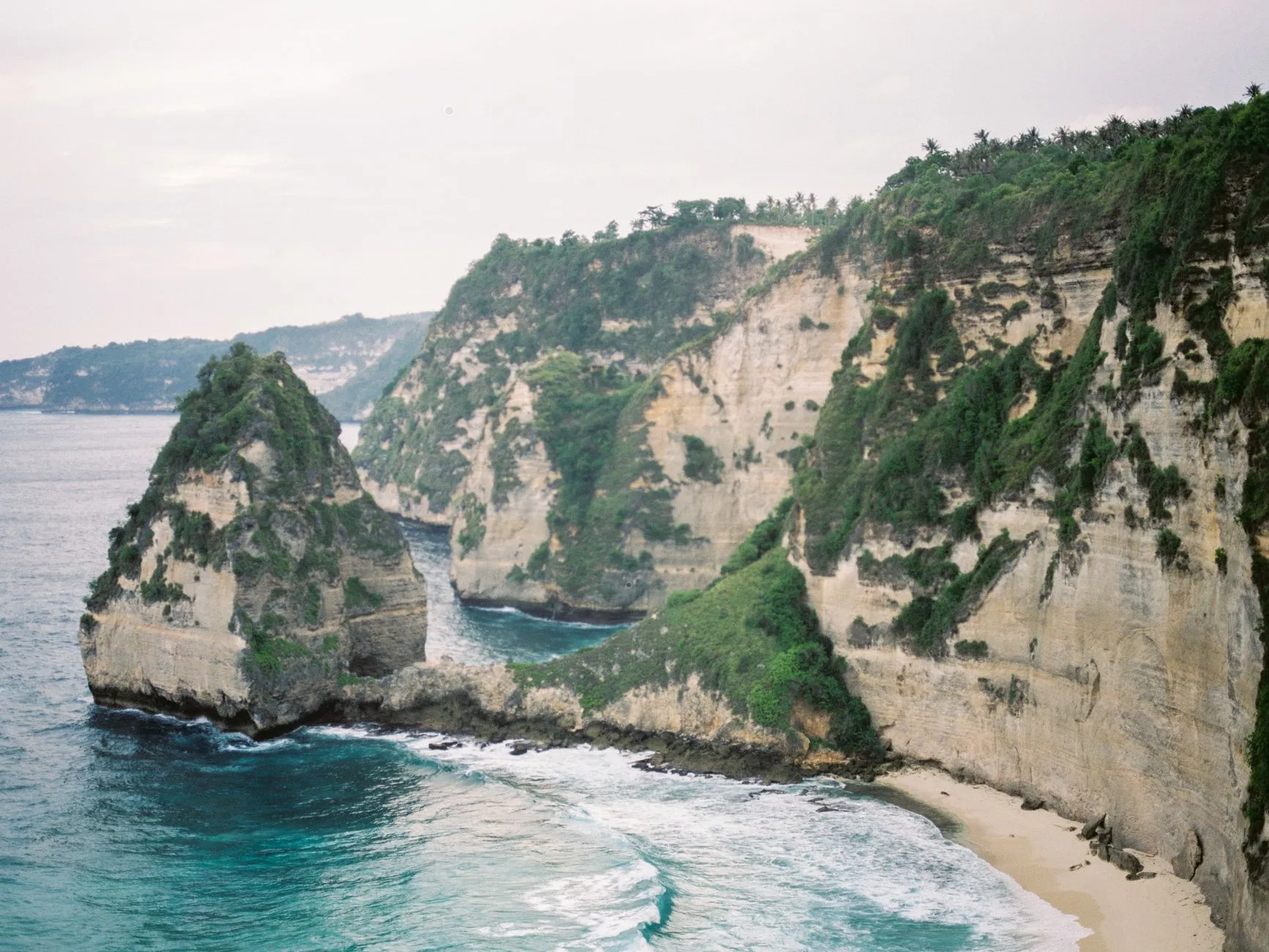 Vackert naturlandskap på Bali