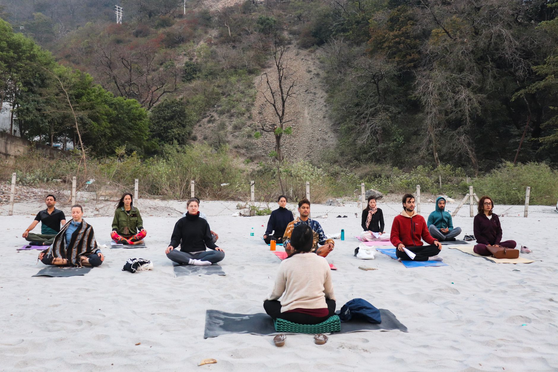 group yoga workshop