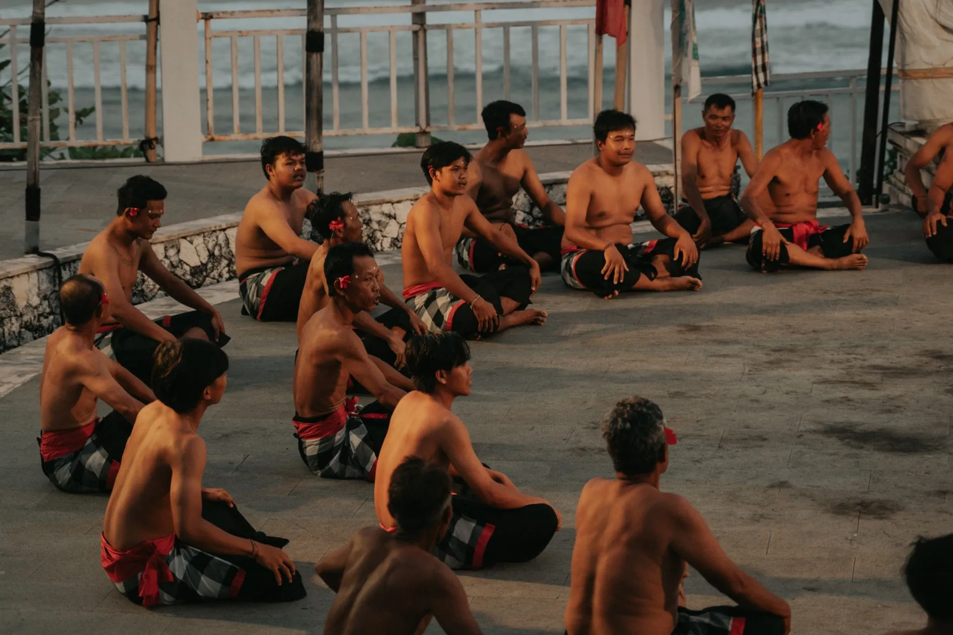 Cultural Yoga in Bali Yoga session incorporating Balinese culture