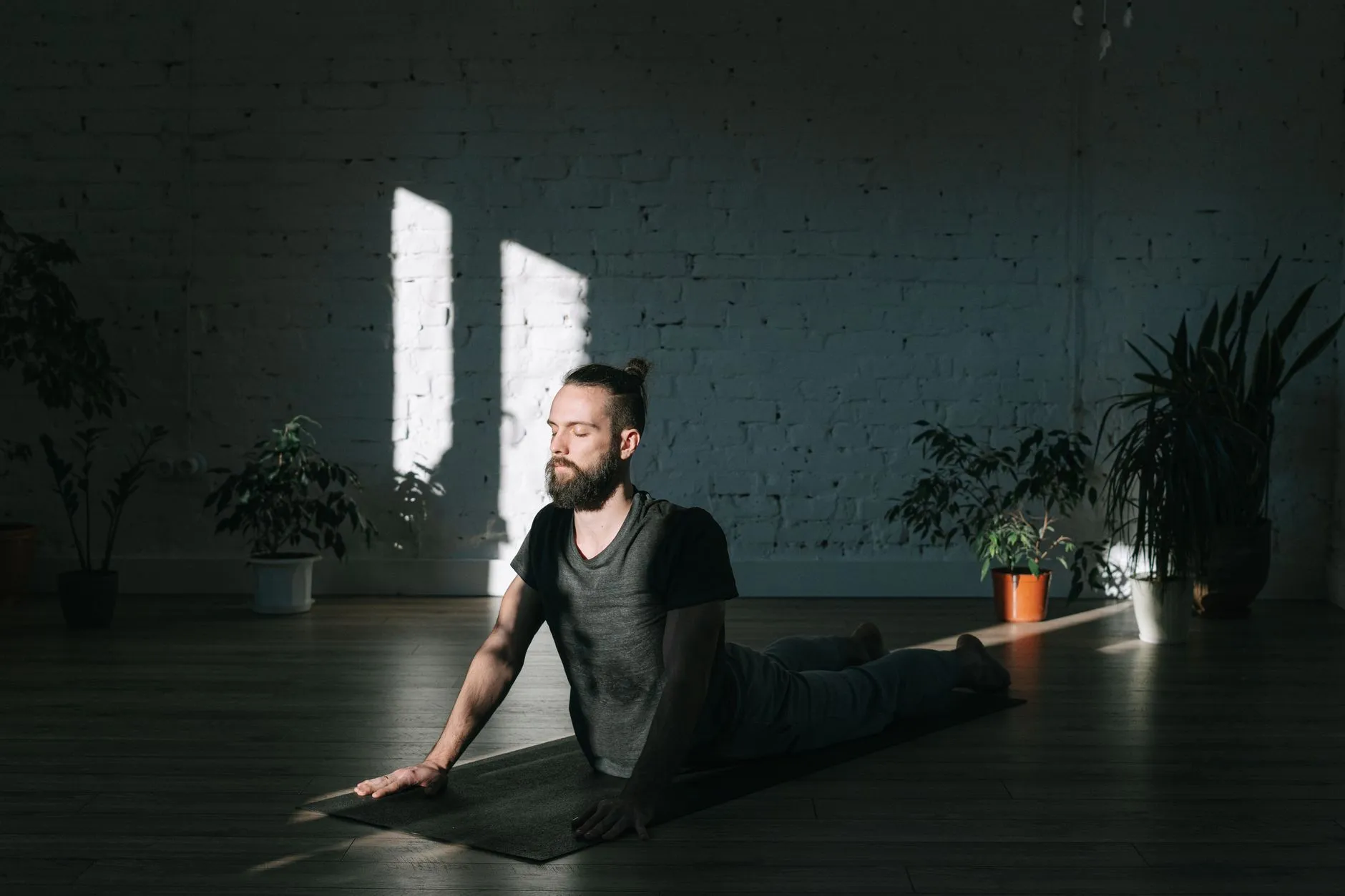 Yogameditationstudio på Bali En lugn yogameditationstudio på Bali