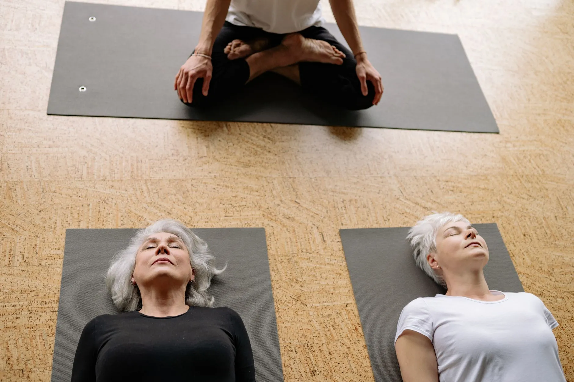 A breathwork session at Alchemy Yoga in Uluwatu